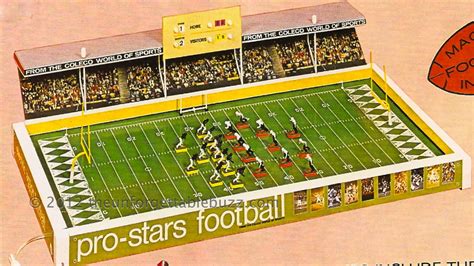 1970 electric football game box|electric football games for sale.